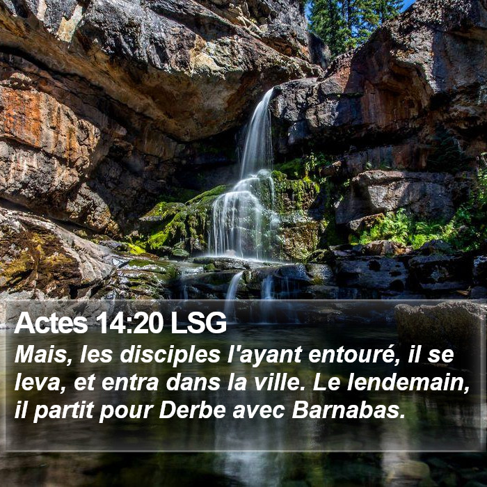 Actes 14:20 LSG Bible Study