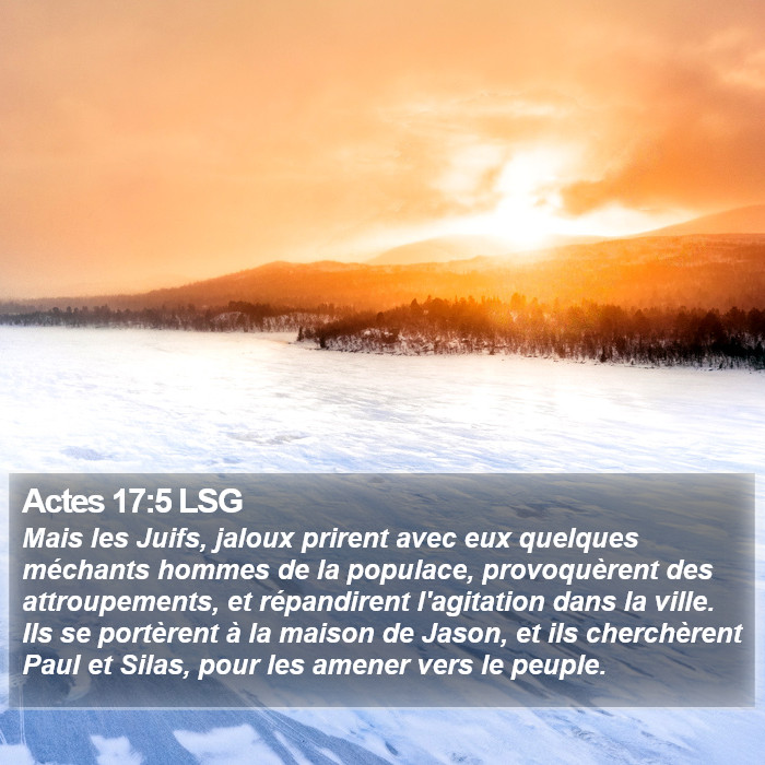 Actes 17:5 LSG Bible Study