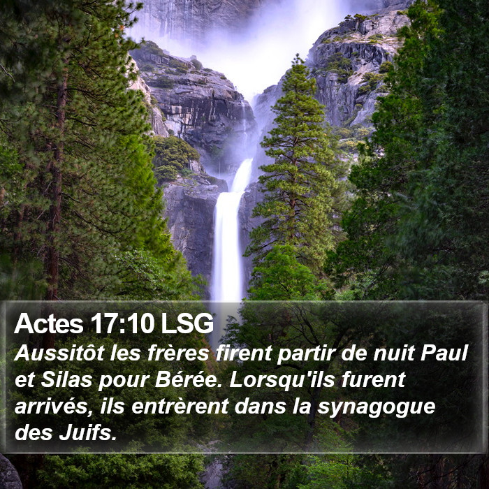 Actes 17:10 LSG Bible Study