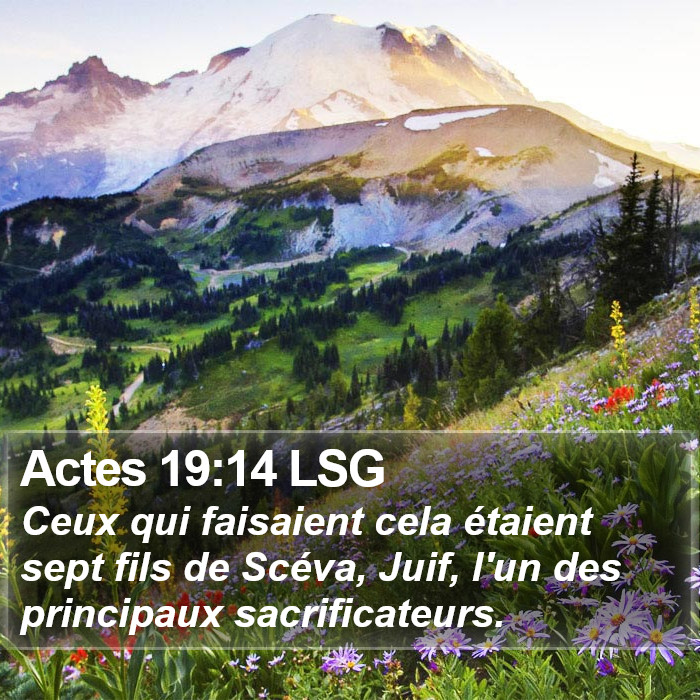 Actes 19:14 LSG Bible Study