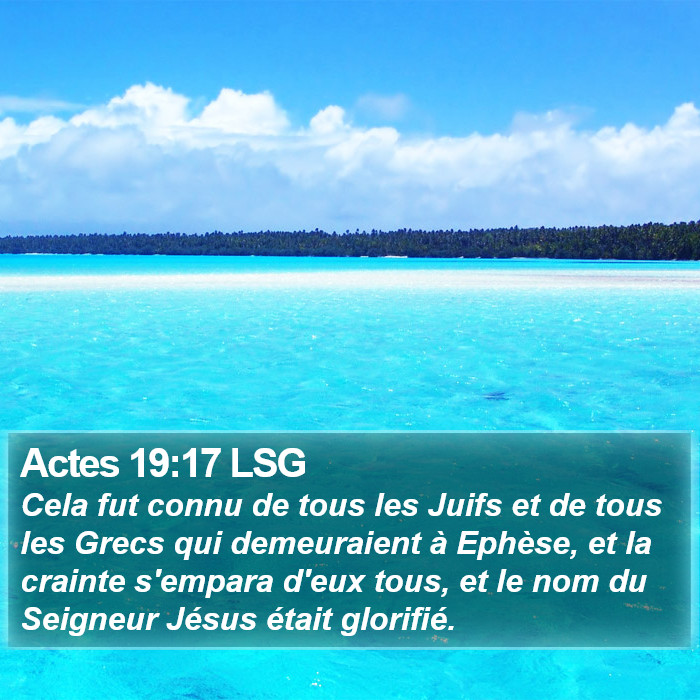 Actes 19:17 LSG Bible Study