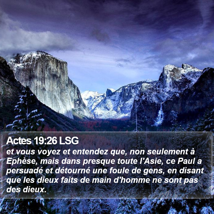 Actes 19:26 LSG Bible Study