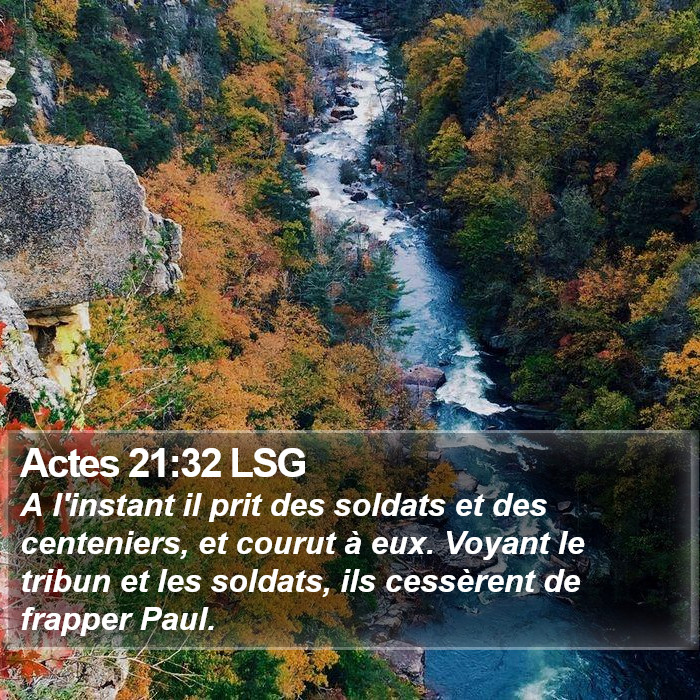 Actes 21:32 LSG Bible Study
