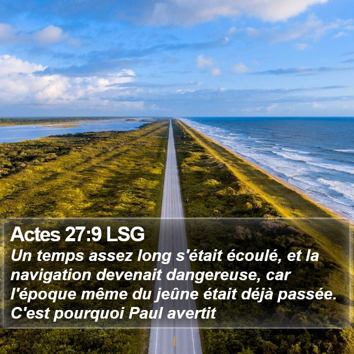 Actes 27:9 LSG Bible Study