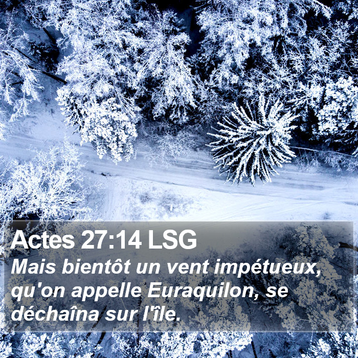 Actes 27:14 LSG Bible Study