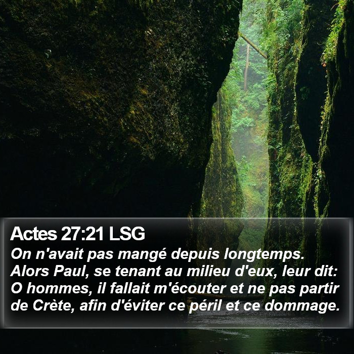 Actes 27:21 LSG Bible Study