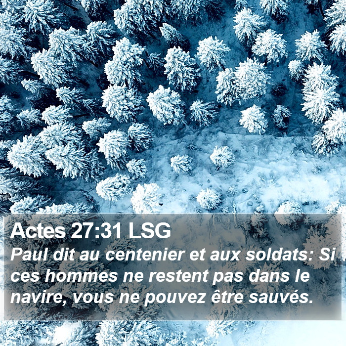 Actes 27:31 LSG Bible Study