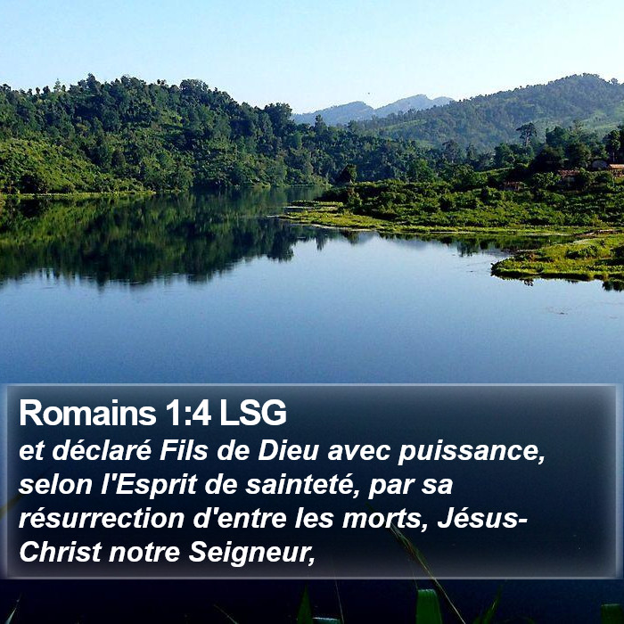 Romains 1:4 LSG Bible Study