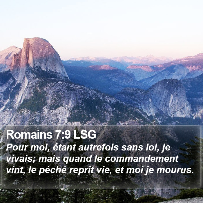 Romains 7:9 LSG Bible Study