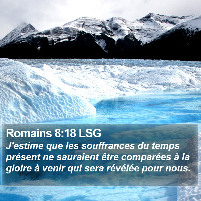 Romains 8:18 LSG Bible Study