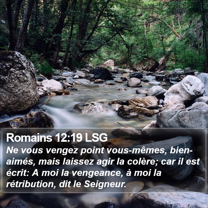 Romains 12:19 LSG Bible Study