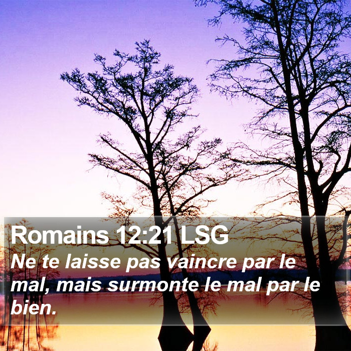 Romains 12:21 LSG Bible Study