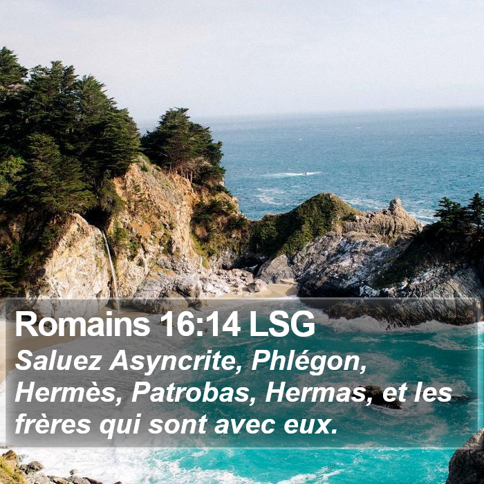 Romains 16:14 LSG Bible Study