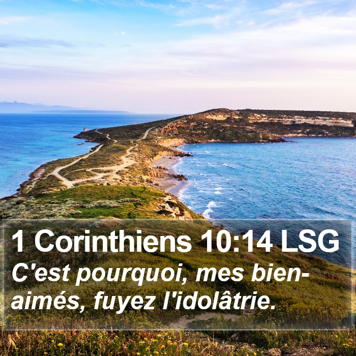 1 Corinthiens 10:14 LSG Bible Study