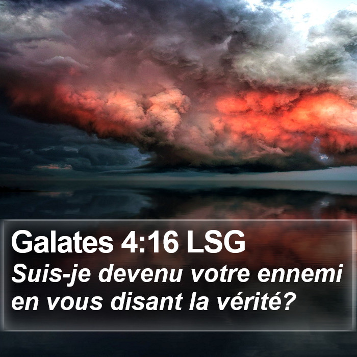 Galates 4:16 LSG Bible Study