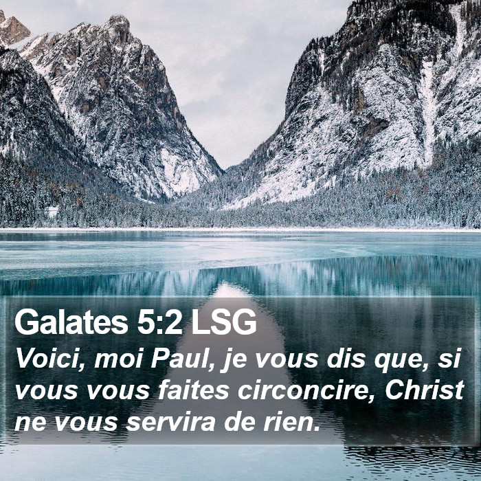 Galates 5:2 LSG Bible Study