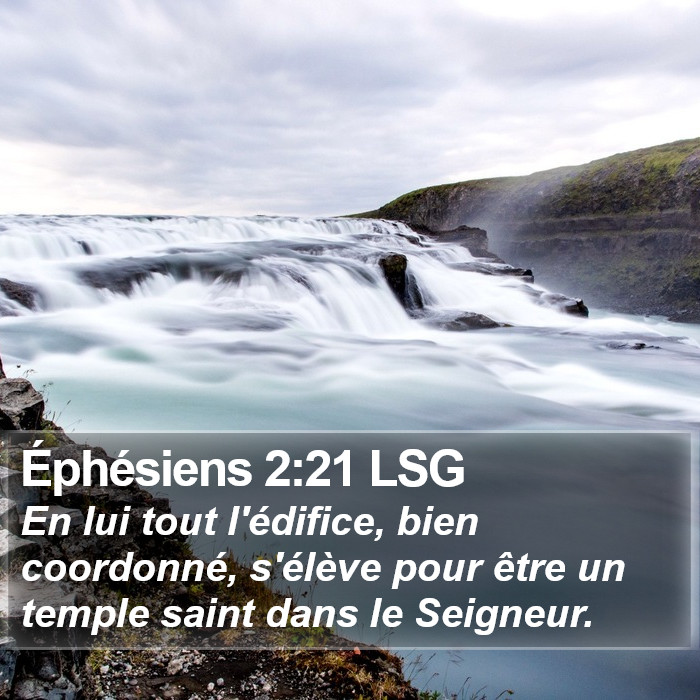 Éphésiens 2:21 LSG Bible Study