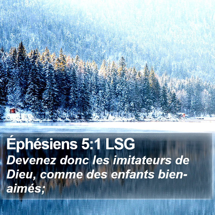 Éphésiens 5:1 LSG Bible Study