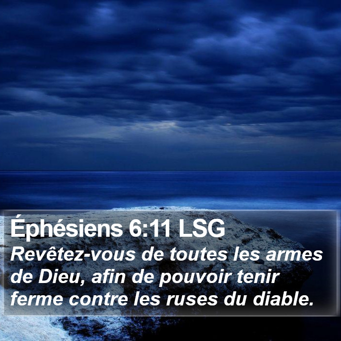 Éphésiens 6:11 LSG Bible Study