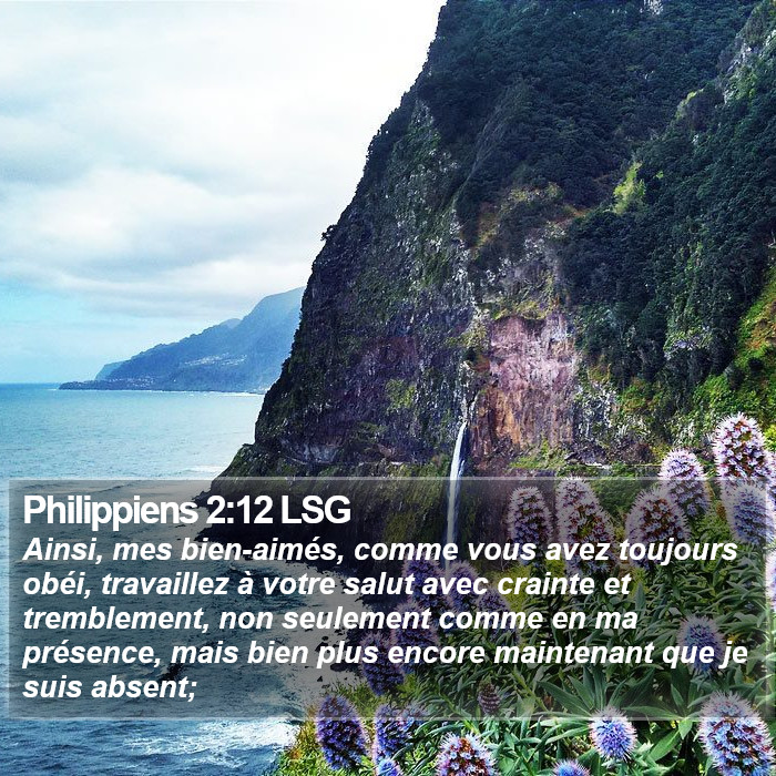 Philippiens 2:12 LSG Bible Study