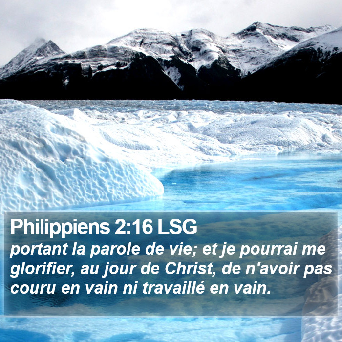 Philippiens 2:16 LSG Bible Study