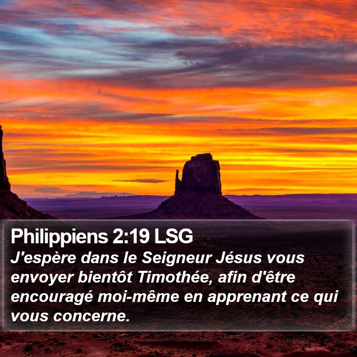 Philippiens 2:19 LSG Bible Study