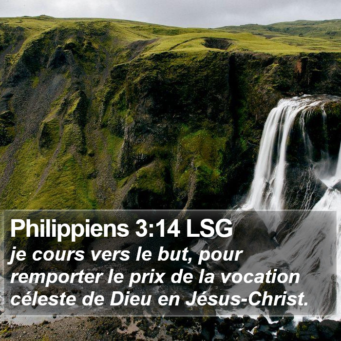 Philippiens 3:14 LSG Bible Study