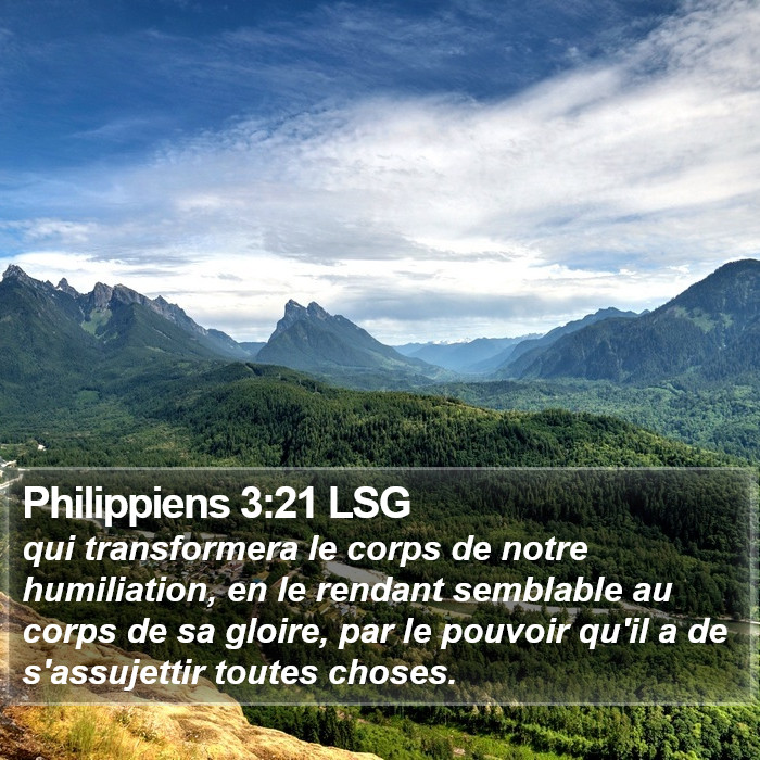 Philippiens 3:21 LSG Bible Study