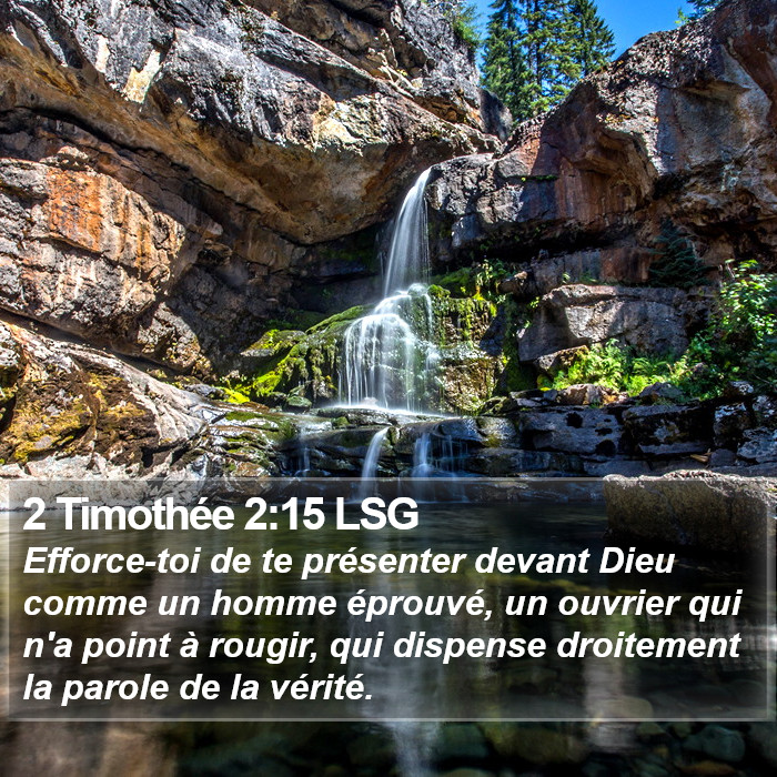 2 Timothée 2:15 LSG Bible Study
