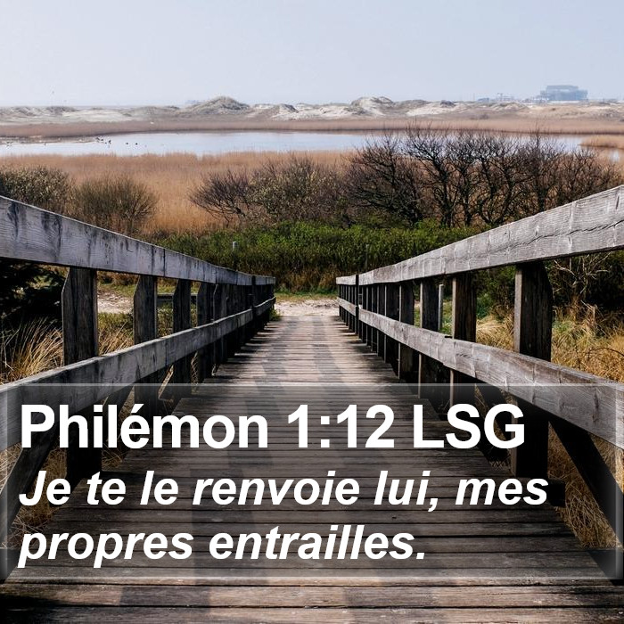 Philémon 1:12 LSG Bible Study