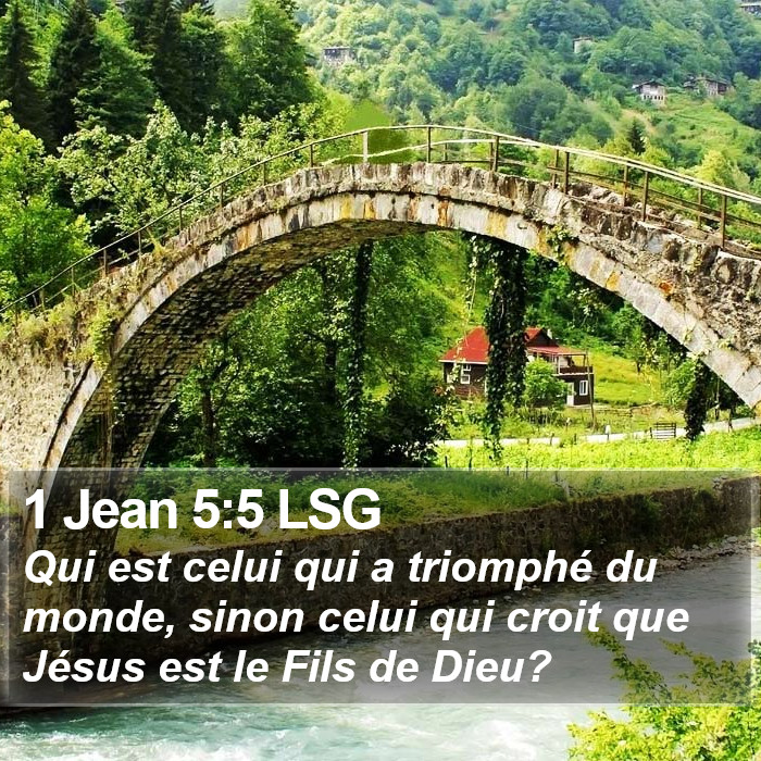 1 Jean 5:5 LSG Bible Study