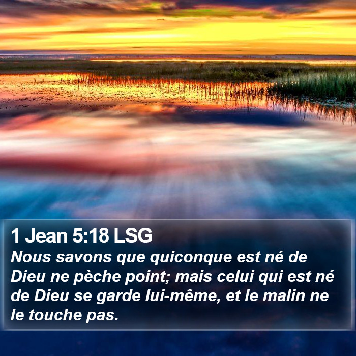 1 Jean 5:18 LSG Bible Study