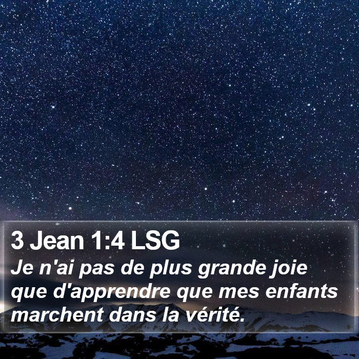 3 Jean 1:4 LSG Bible Study