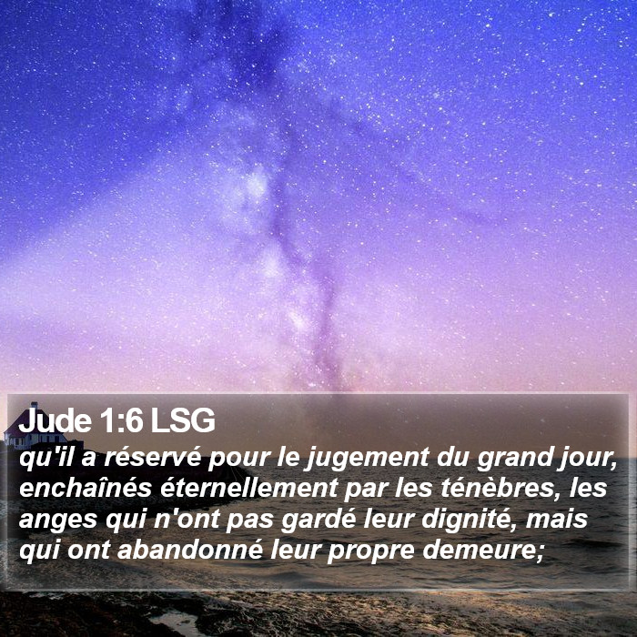 Jude 1:6 LSG Bible Study