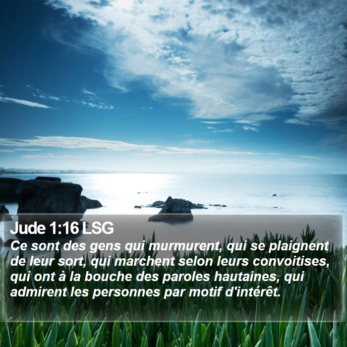 Jude 1:16 LSG Bible Study