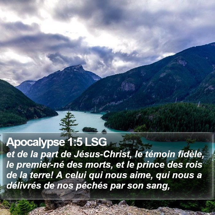 Apocalypse 1:5 LSG Bible Study