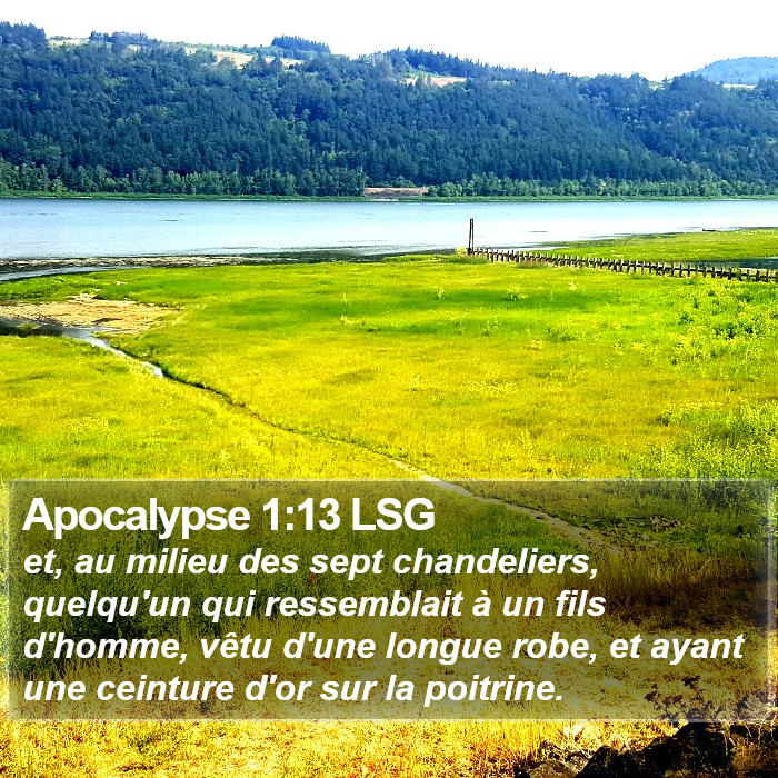 Apocalypse 1:13 LSG Bible Study