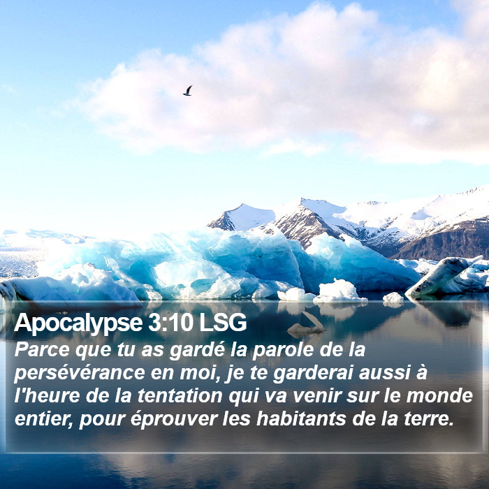 Apocalypse 3:10 LSG Bible Study