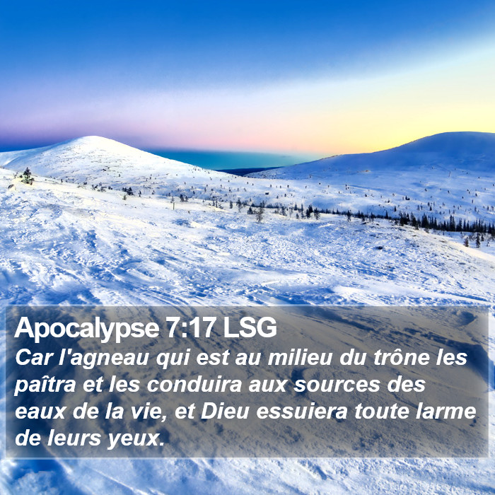 Apocalypse 7:17 LSG Bible Study