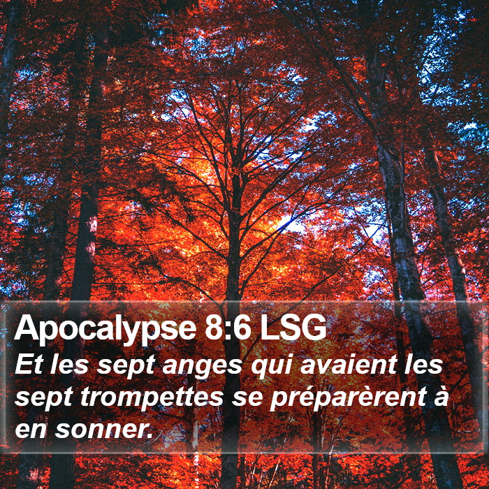 Apocalypse 8:6 LSG Bible Study
