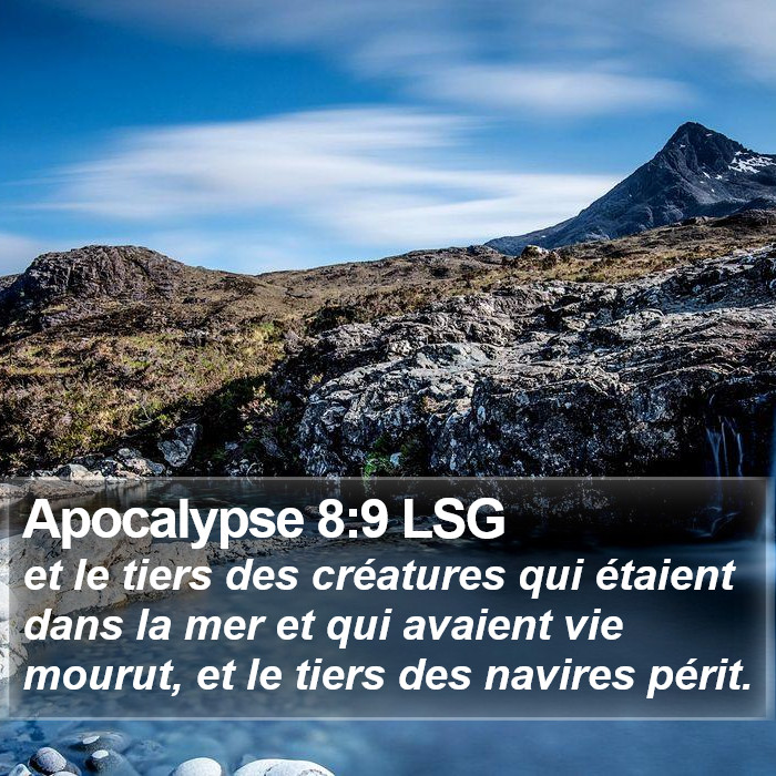 Apocalypse 8:9 LSG Bible Study