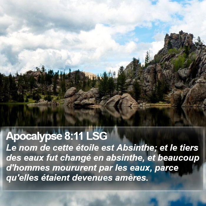 Apocalypse 8:11 LSG Bible Study