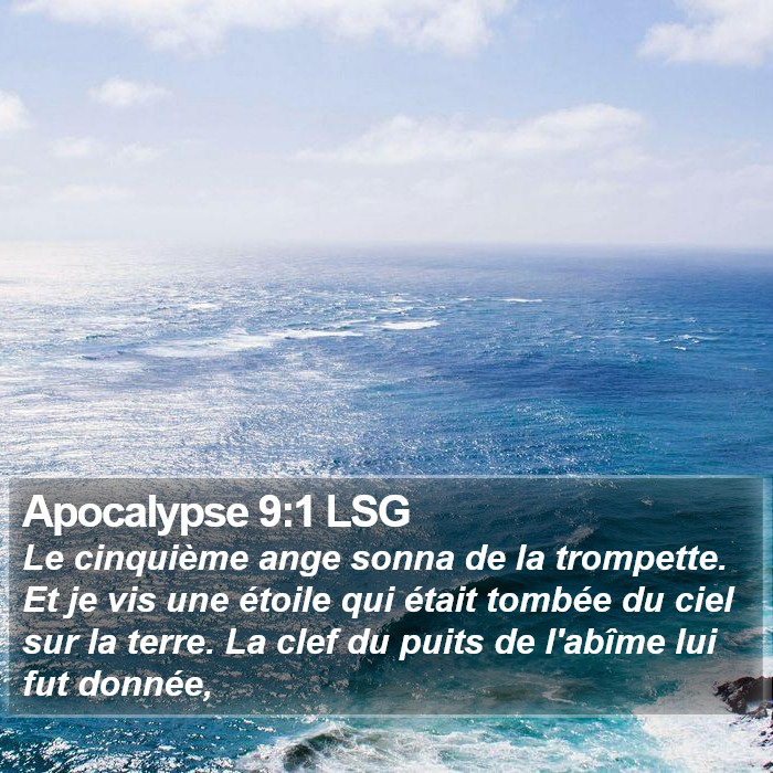 Apocalypse 9:1 LSG Bible Study