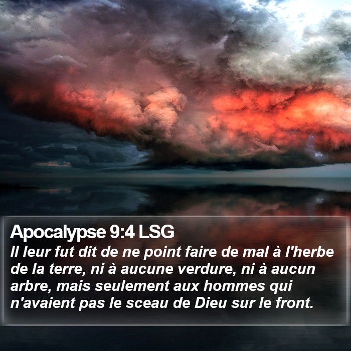 Apocalypse 9:4 LSG Bible Study