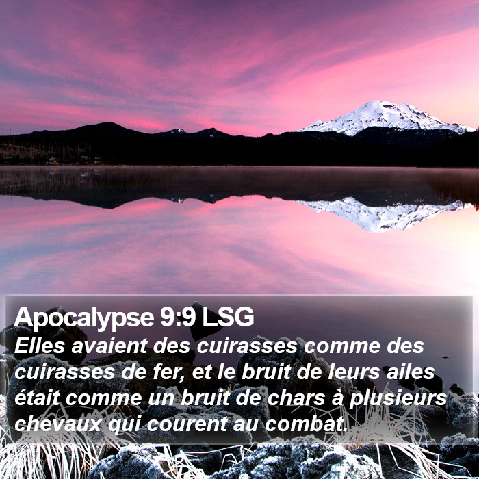 Apocalypse 9:9 LSG Bible Study