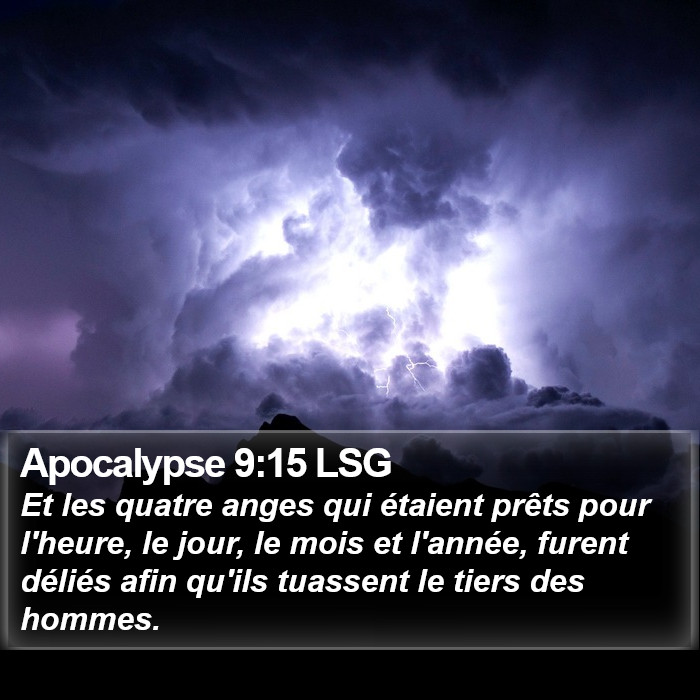 Apocalypse 9:15 LSG Bible Study