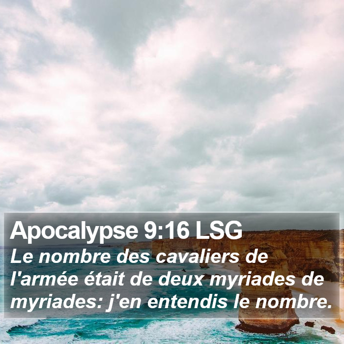 Apocalypse 9:16 LSG Bible Study