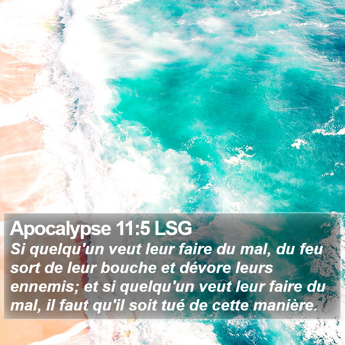 Apocalypse 11:5 LSG Bible Study