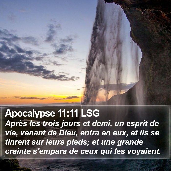 Apocalypse 11:11 LSG Bible Study