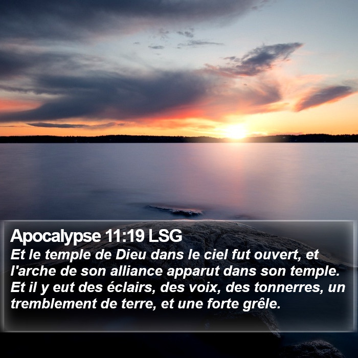 Apocalypse 11:19 LSG Bible Study